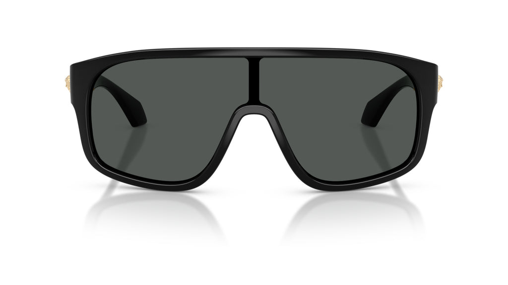 Lunettes de soleil Versace VE4526U GB1/87 – Noir – vue de face.