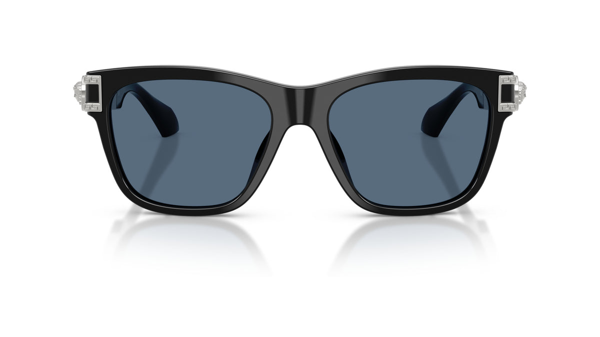 Lunettes de soleil Versace VE4527U GB1/80 – Noir – vue de face.