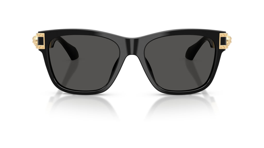 Lunettes de soleil Versace VE4527U GB1/87 – Noir – vue de face.