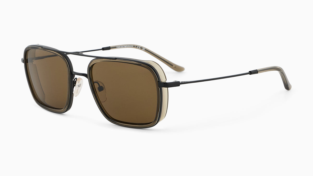 Emporio Armani EA2162 300171 Noir mat - vue trois-quarts