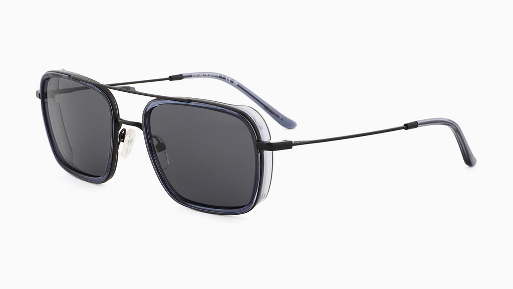 Emporio Armani EA2162 300180 Noir mat - vue trois-quarts