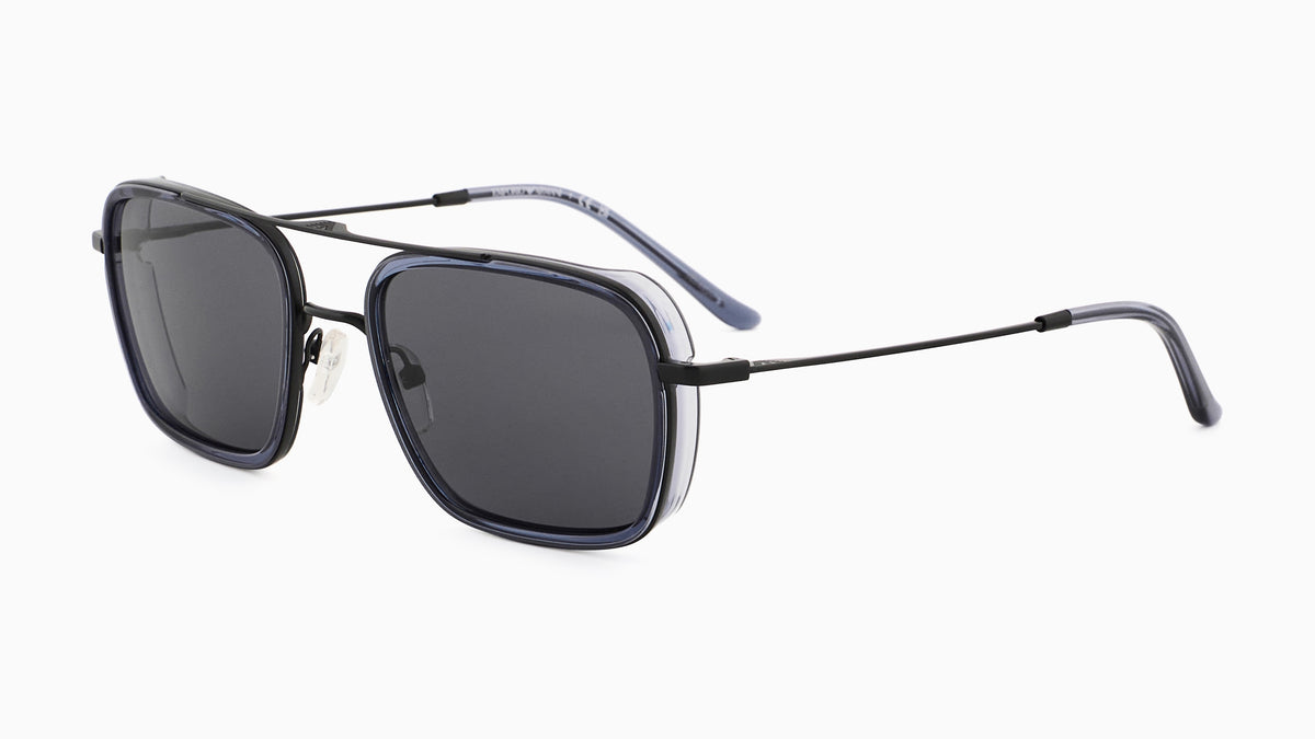Emporio Armani EA2162 300180 Noir mat - vue trois-quarts