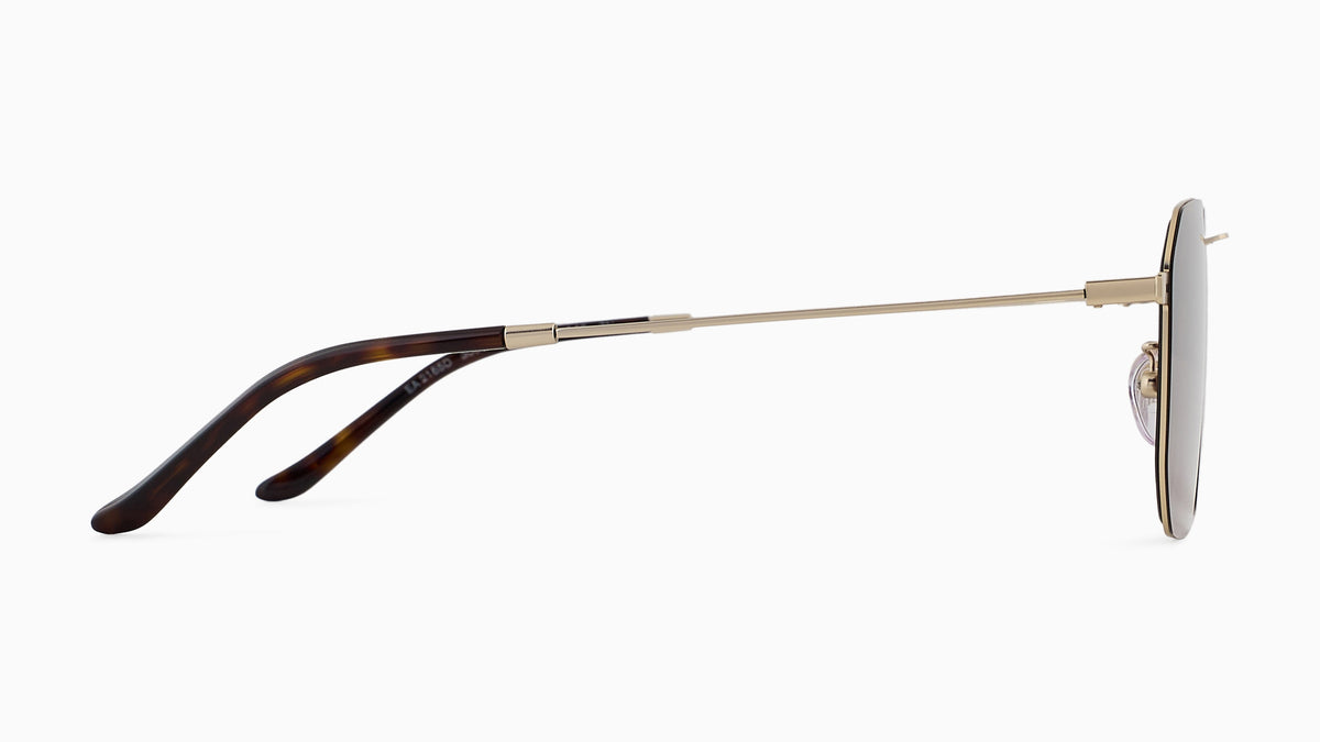 Emporio Armani EA2165D 300213 Or pâle mat - vue de côté