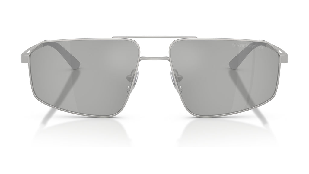 Emporio Armani EA2173 30458V Argent mat - vue de face