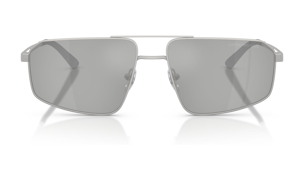 Emporio Armani EA2173 30458V Argent mat - vue de face