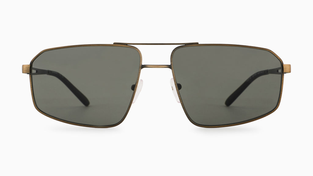 Emporio Armani EA2173 327087 Or antique brossé mat - vue de face