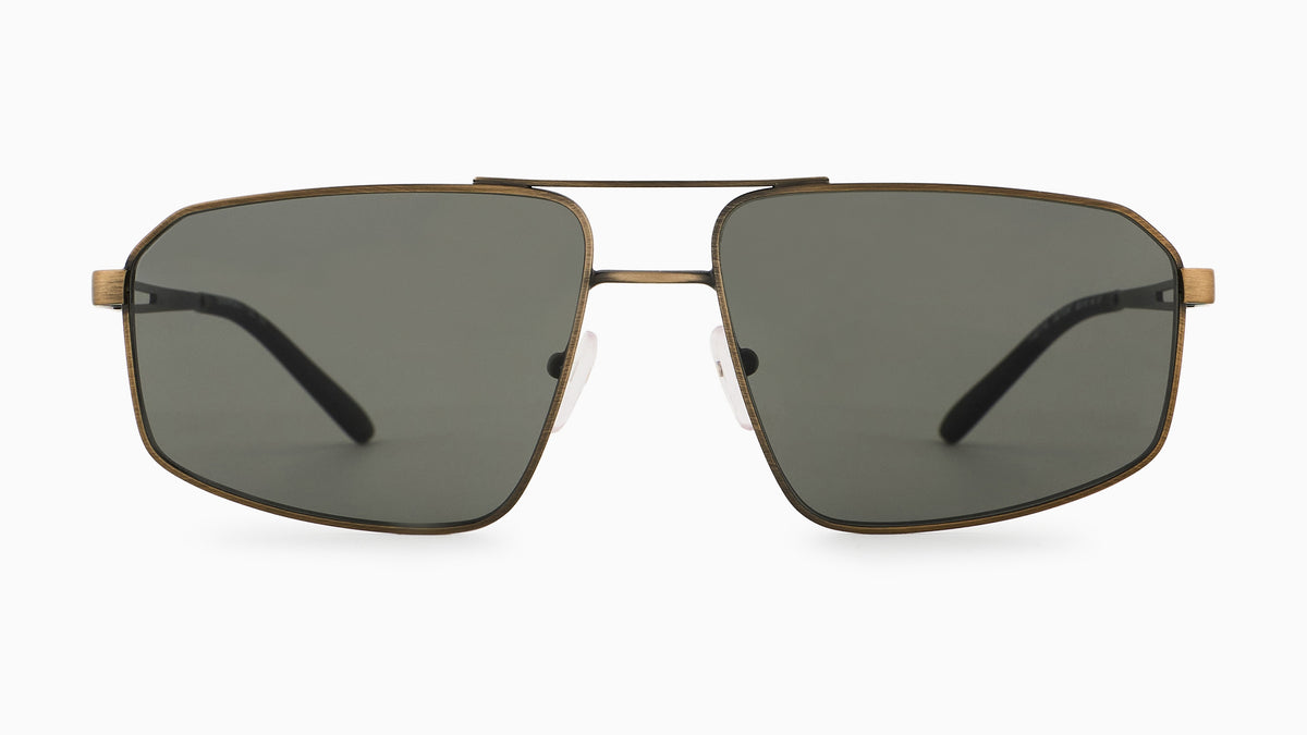 Emporio Armani EA2173 327087 Or antique brossé mat - vue de face