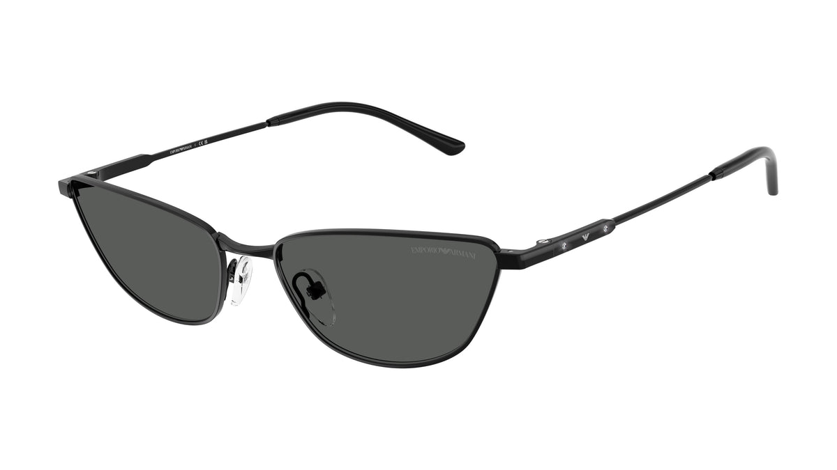 Emporio Armani EA2174B 301487 Noir brillant - vue trois-quarts