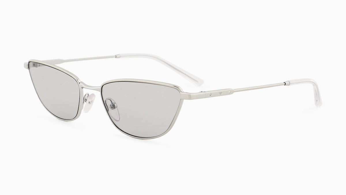 Emporio Armani EA2174B 301587 Argent brillant - vue trois-quarts