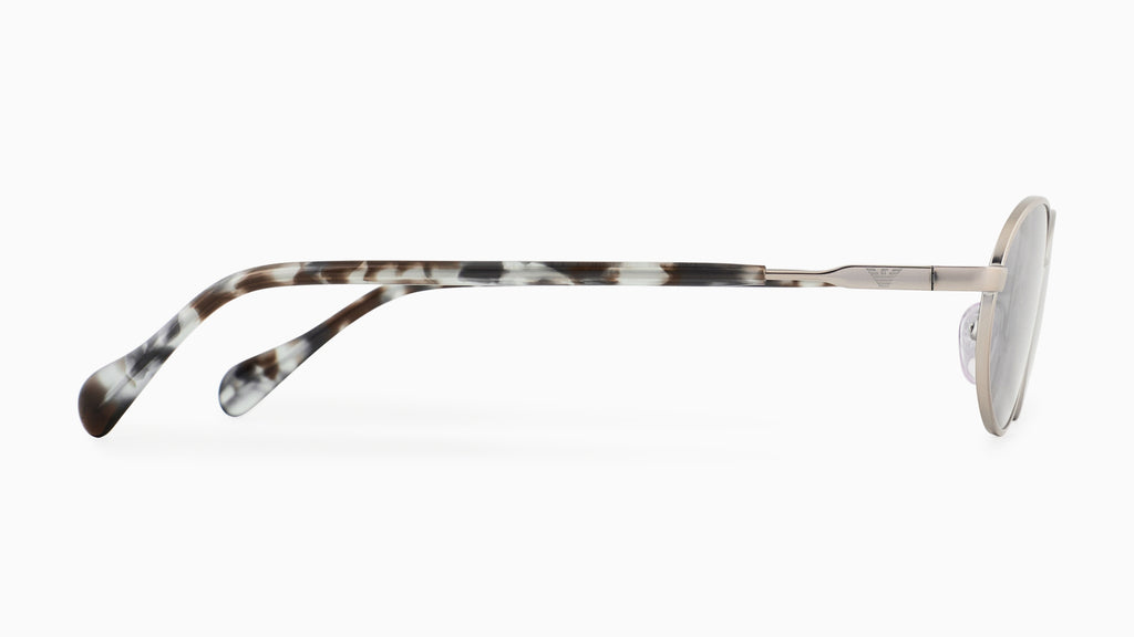 Emporio Armani EA2175 3015/1 Argent mat - vue de côté
