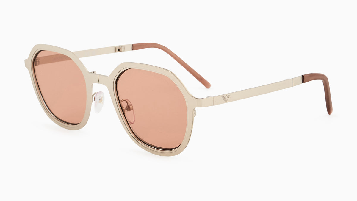 Emporio Armani EA2176 3002/7 Or pâle mat - vue trois-quarts