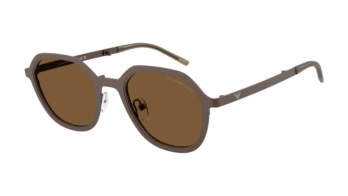 Emporio Armani EA2176 300693 Bronze mat - vue trois-quarts