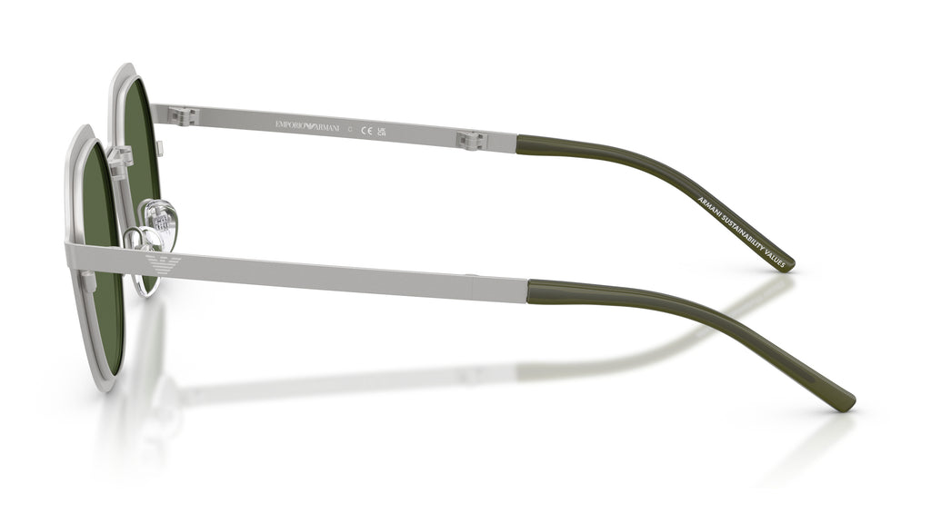 Emporio Armani EA2176 301571 Argent mat - vue de côté