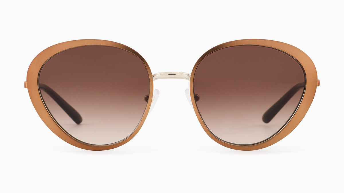 Emporio Armani EA2177 344113 Marron mat - vue de face