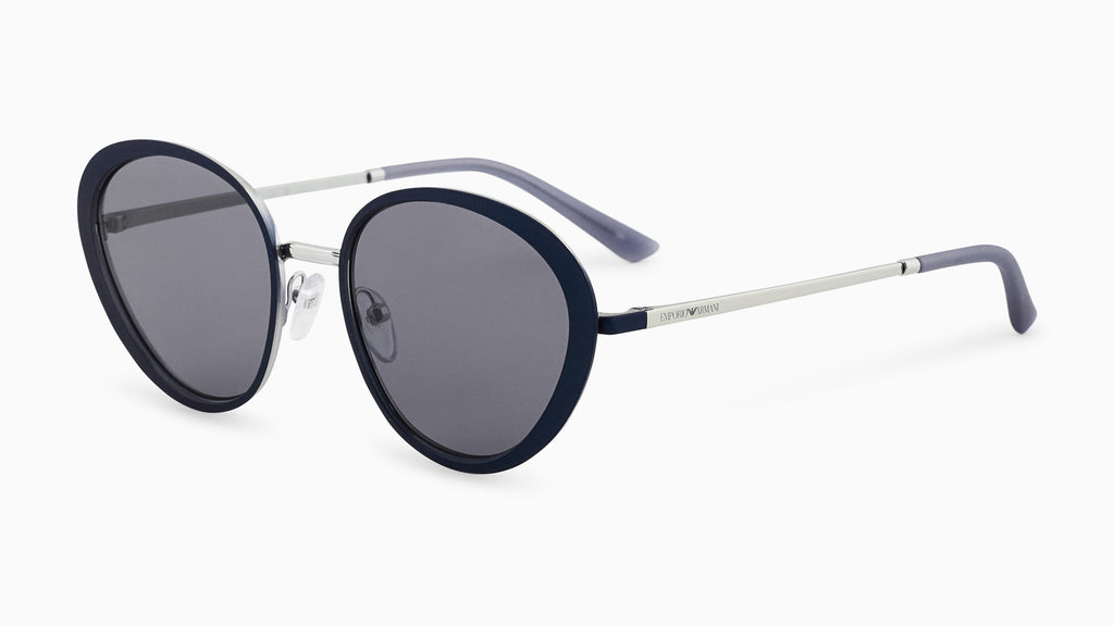 Emporio Armani EA2177 344280 Bleu mat - vue trois-quarts