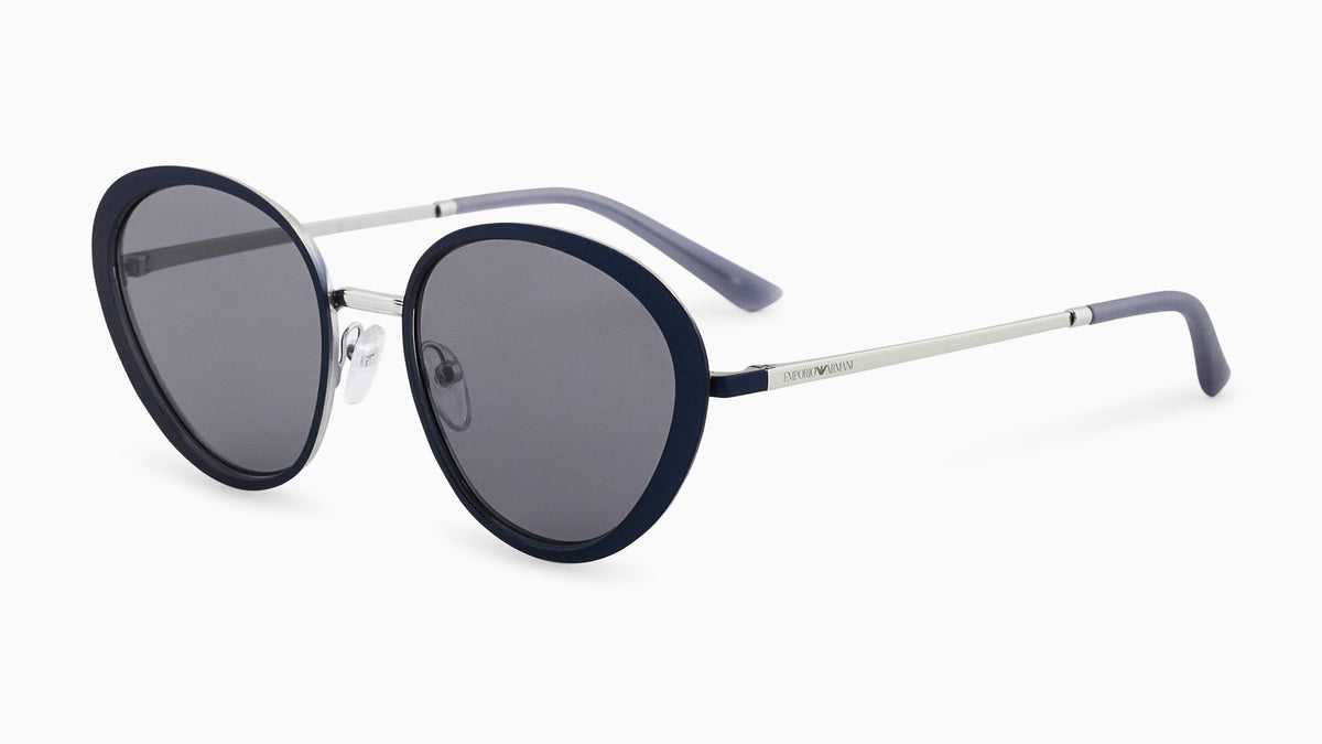 Emporio Armani EA2177 344280 Bleu mat - vue trois-quarts