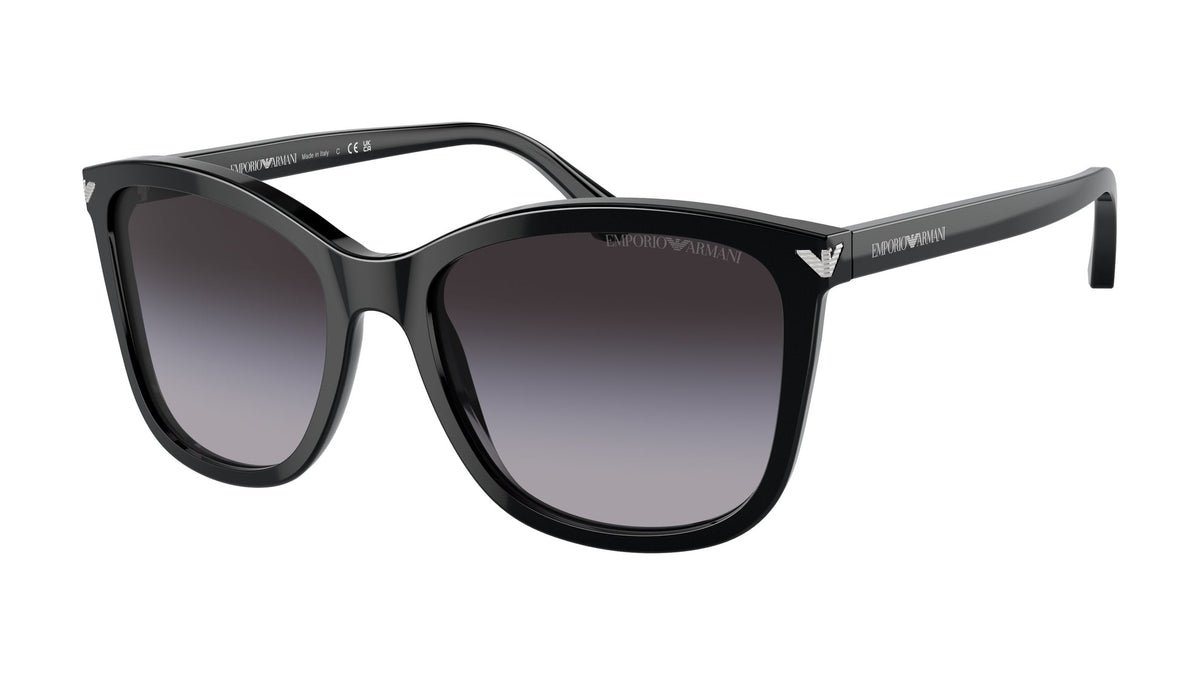 Emporio Armani EA4060 50178G Noir brillant - vue trois-quarts
