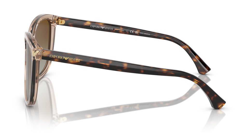 Emporio Armani EA4060 5850T5 Tundra transparent - vue de côté