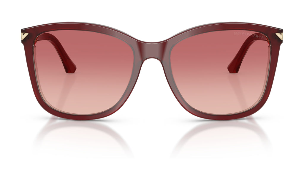 Emporio Armani EA4060 6377A5 Bordeaux brillant - vue de face