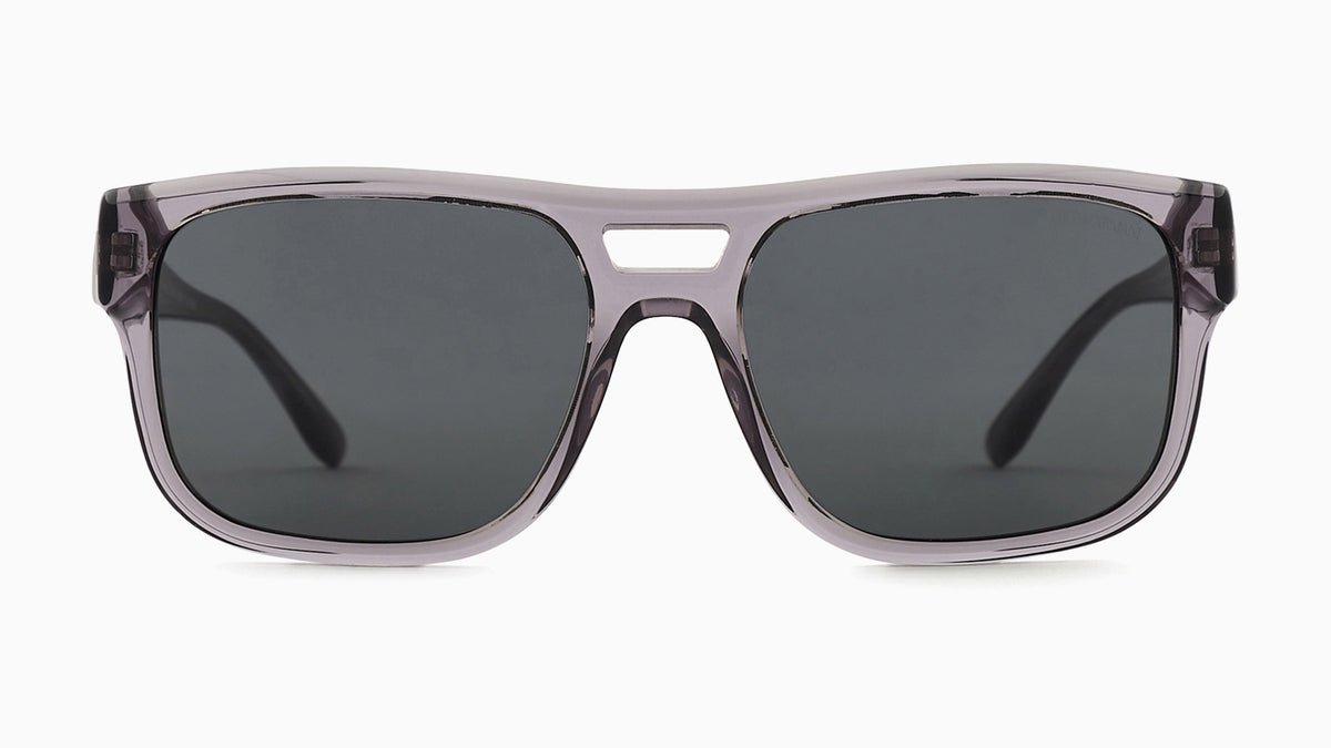 Emporio Armani EA4197 502987 Gris transparent - vue de face