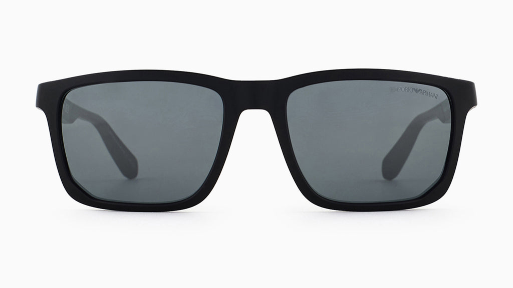 Emporio Armani EA4219 50016G Noir mat - vue de face