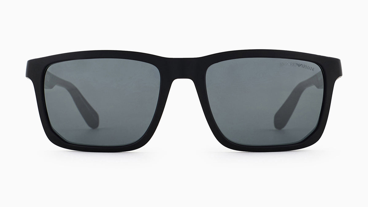 Emporio Armani EA4219 50016G Noir mat - vue de face
