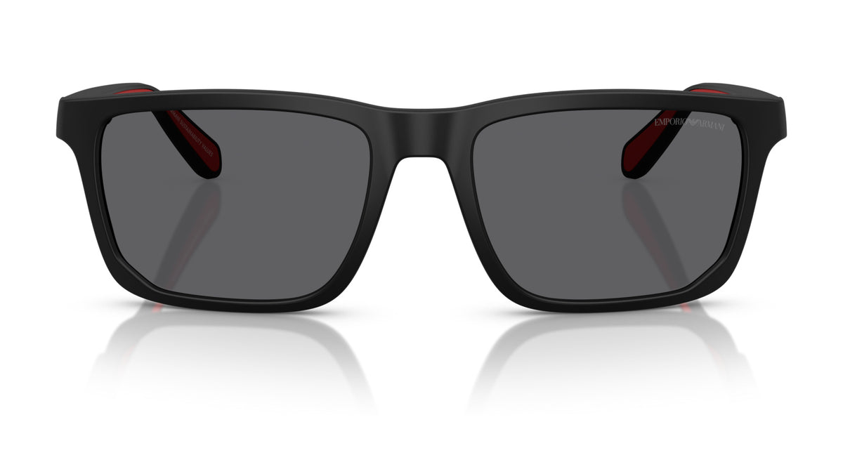 Emporio Armani EA4219 5001T3 Noir mat - vue de face
