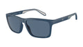 Emporio Armani EA4219 576380 Bleu mat - vue trois-quarts