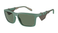 Emporio Armani EA4219 610276 Vert alpin mat - vue trois-quarts