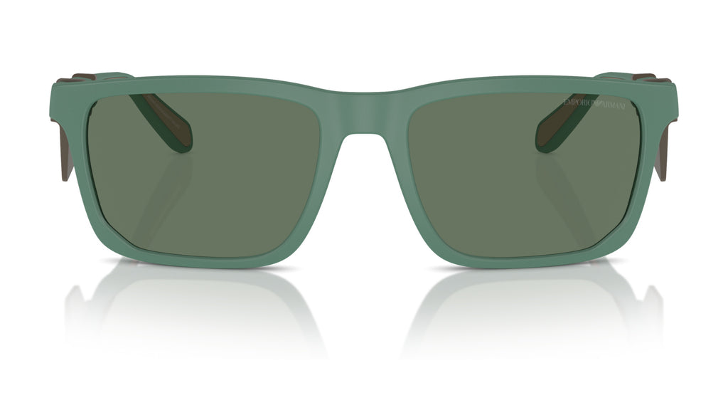 Emporio Armani EA4219 610276 Vert alpin mat - vue de face