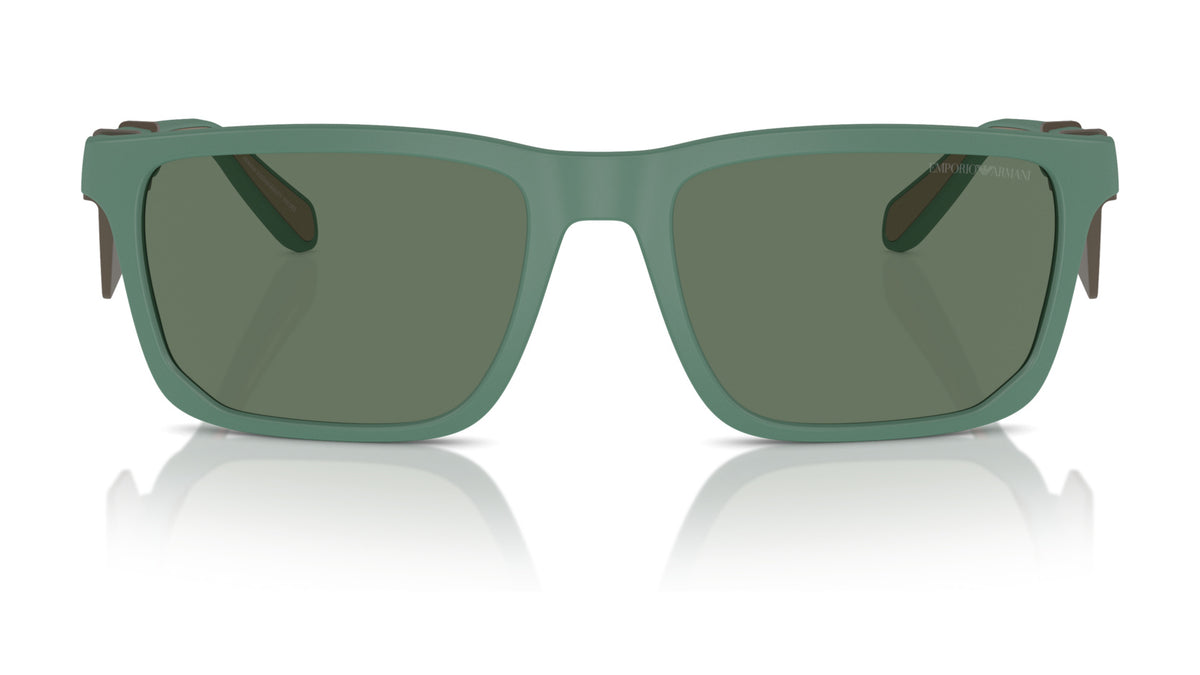 Emporio Armani EA4219 610276 Vert alpin mat - vue de face