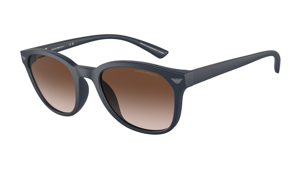 Emporio Armani EA4225U 508813 Bleu mat - vue trois-quarts