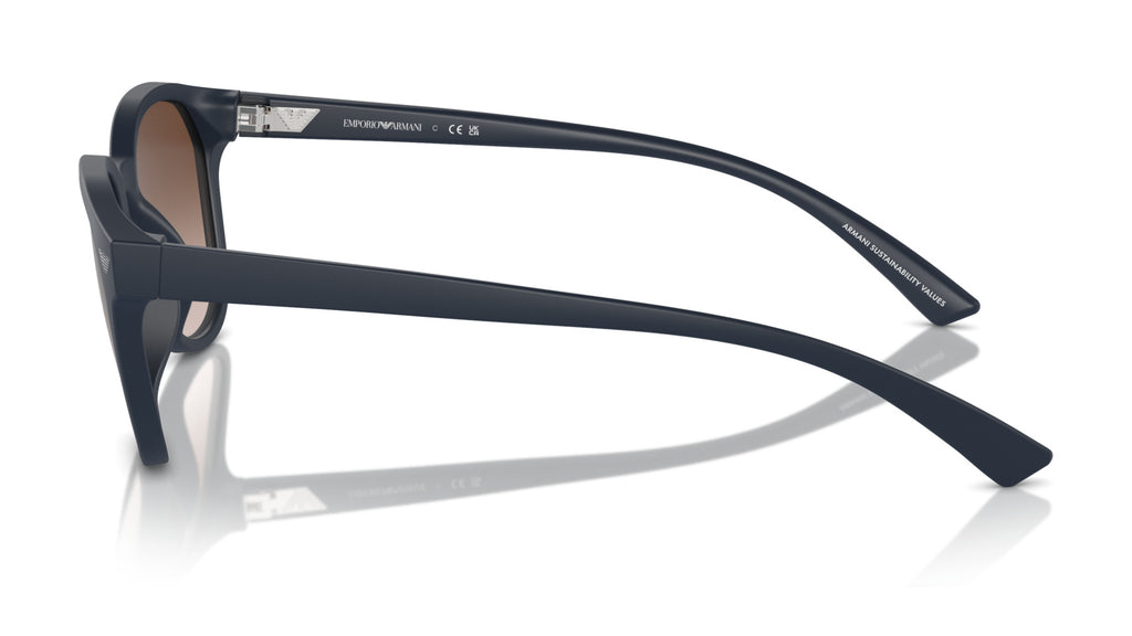 Emporio Armani EA4225U 508813 Bleu mat - vue de côté