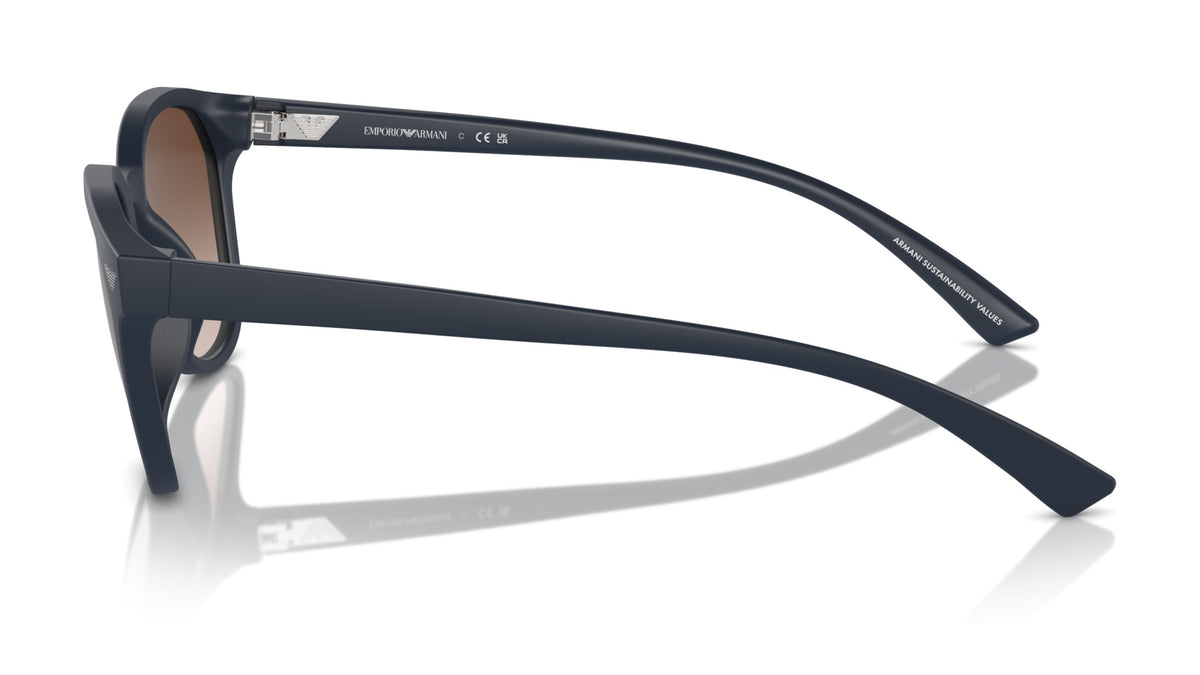 Emporio Armani EA4225U 508813 Bleu mat - vue de côté