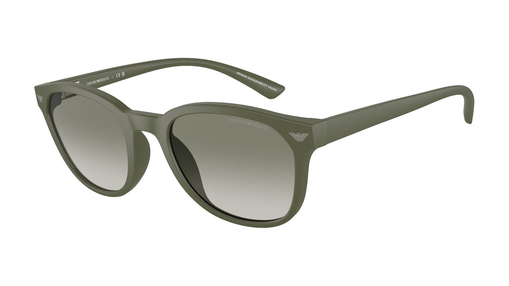 Emporio Armani EA4225U 60998E Vert mat - vue trois-quarts