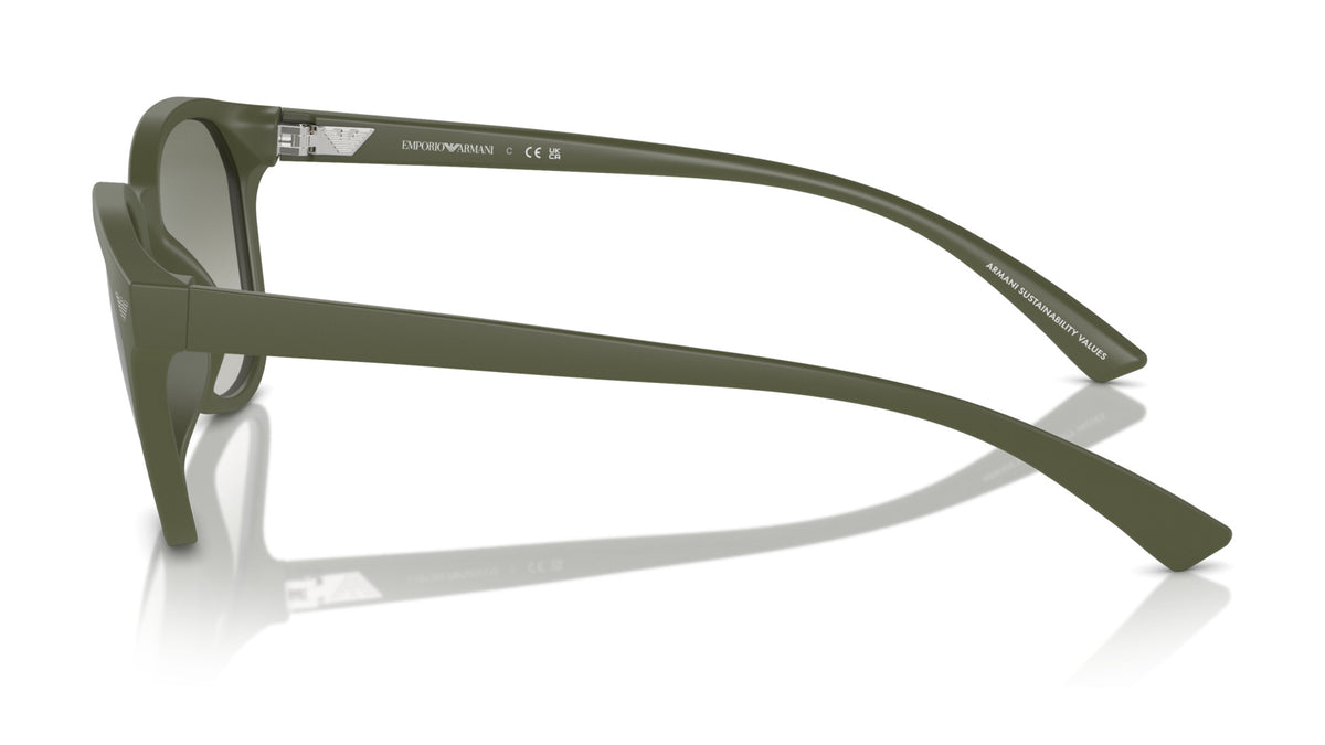 Emporio Armani EA4225U 60998E Vert mat - vue de côté