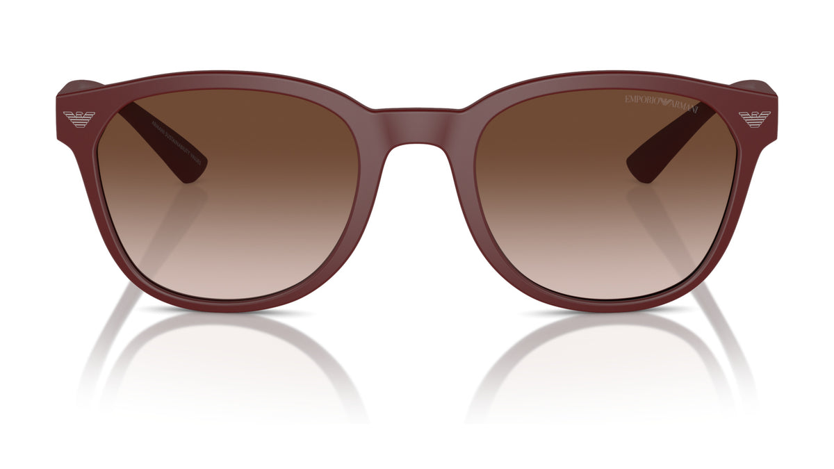 Emporio Armani EA4225U 610113 Bordeaux mat - vue de face