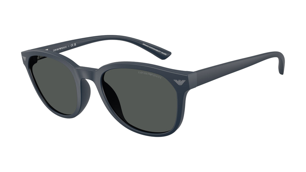 Emporio Armani EA4225U 618587 Bleu marine mat - vue trois-quarts