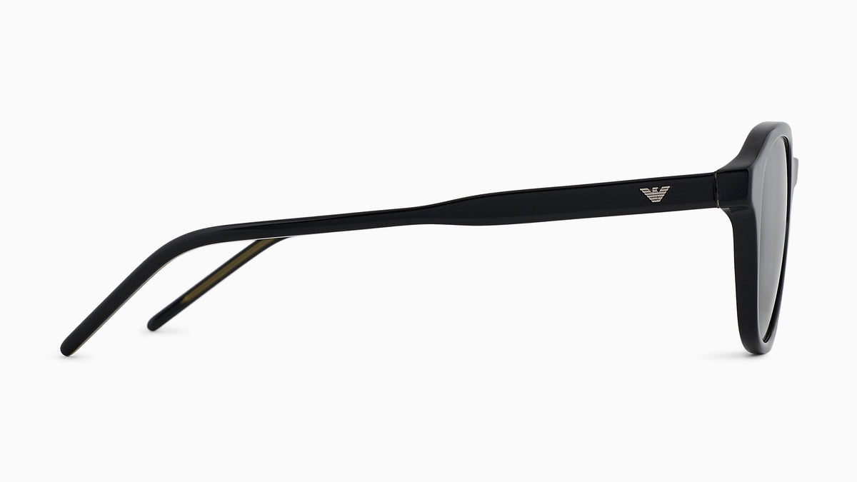 Emporio Armani EA4247U 501787 Noir brillant - vue de côté