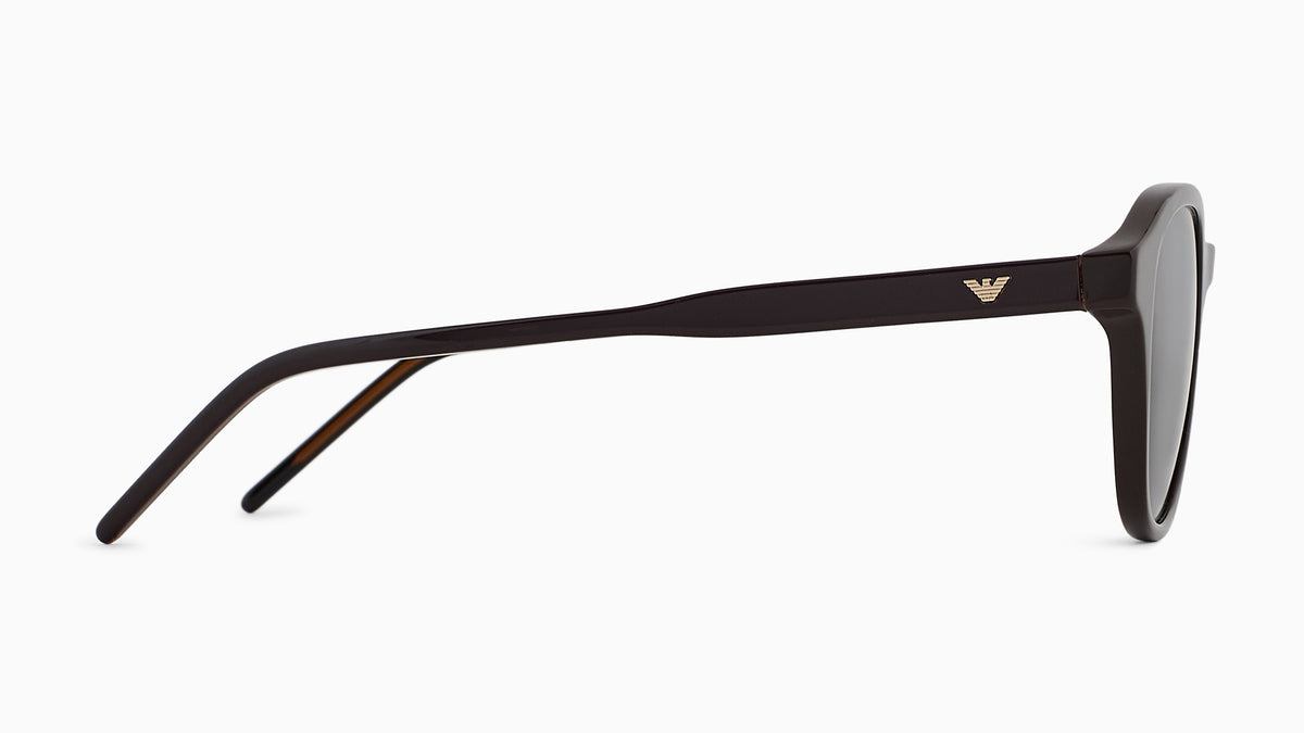 Emporio Armani EA4247U 625573 Marron brillant - vue de côté