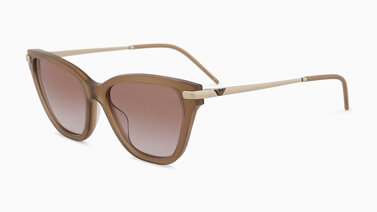 Emporio Armani EA4251 626313 Tundra opalin brillant - vue trois-quarts