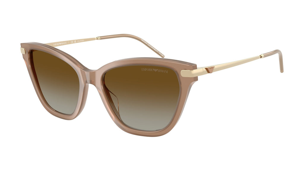 Emporio Armani EA4251 6263T5 Tundra opalin brillant - vue trois-quarts