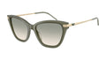 Emporio Armani EA4251 62642C Vert opalin brillant - vue trois-quarts
