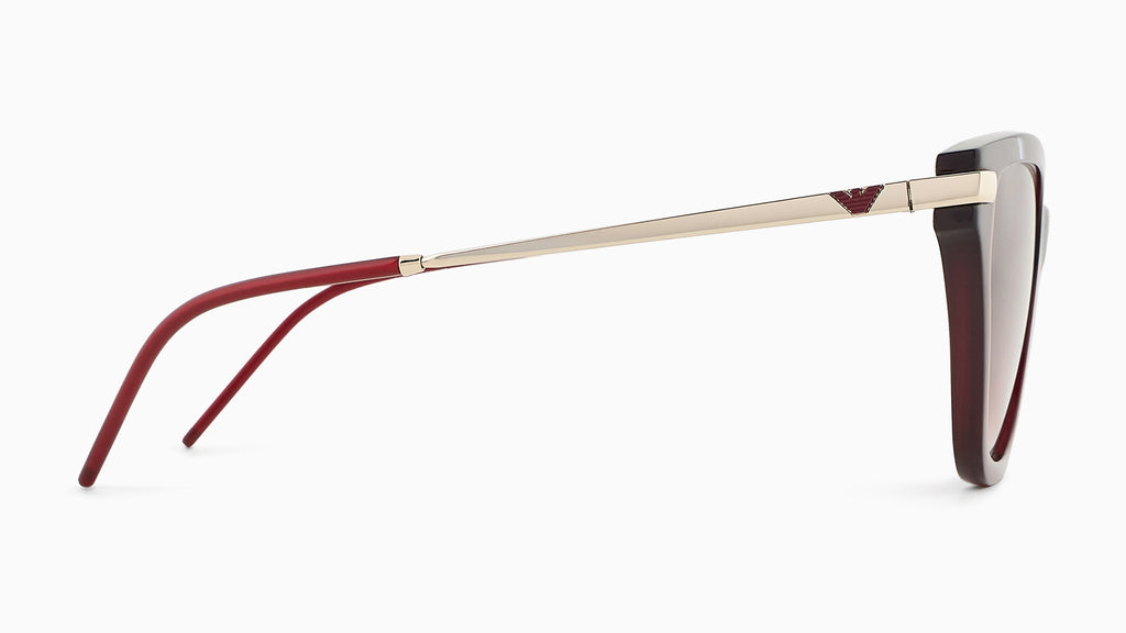 Emporio Armani EA4251 62658D Bordeaux opalin brillant - vue de côté
