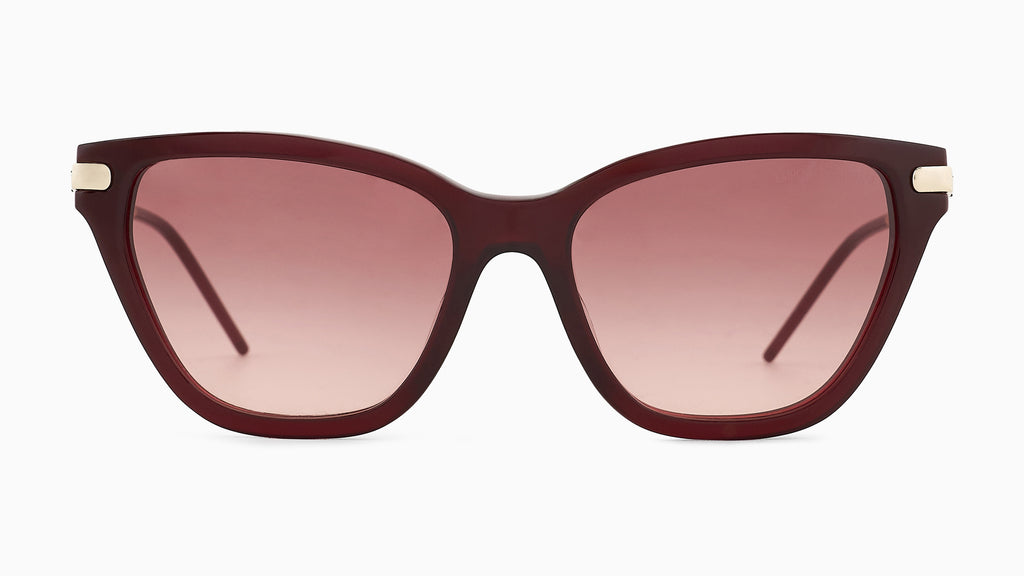 Emporio Armani EA4251 62658D Bordeaux opalin brillant - vue de face