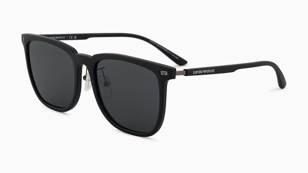 Emporio Armani EA4255D 500187 Noir mat - vue trois-quarts