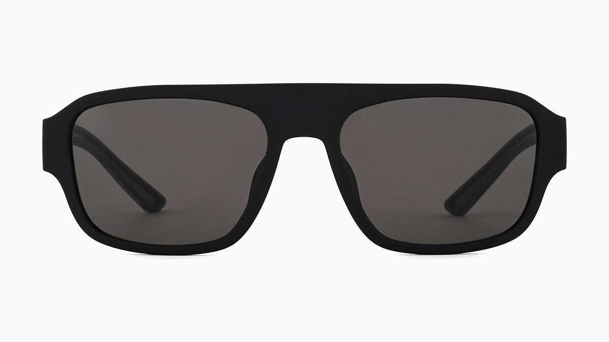 Emporio Armani EA4266U 500187 Noir mat caoutchouté - vue de face