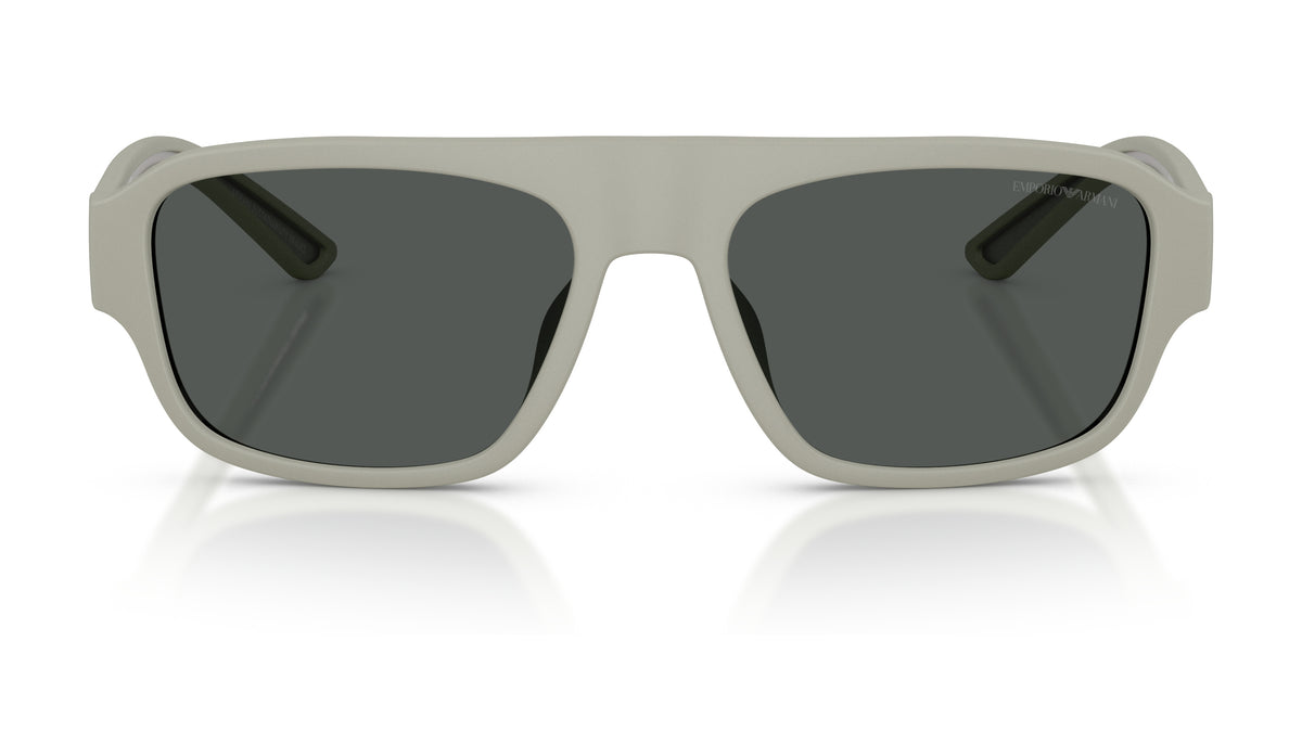 Emporio Armani EA4266U 636087 Gris mat caoutchouté - vue de face