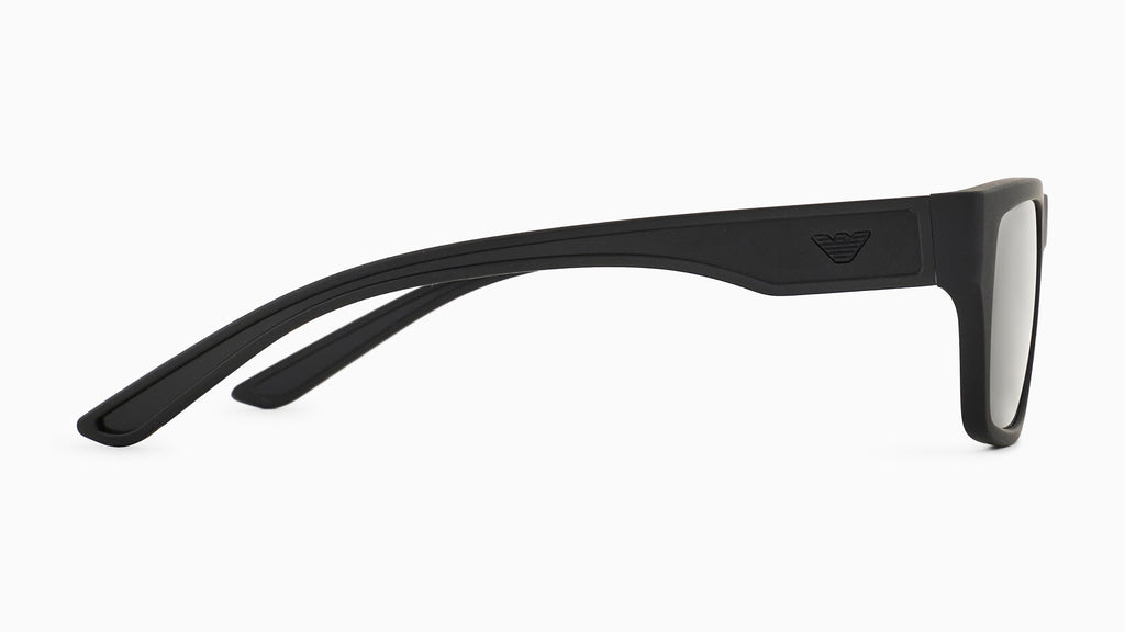 Emporio Armani EA4267U 500187 Noir mat caoutchouté - vue de côté