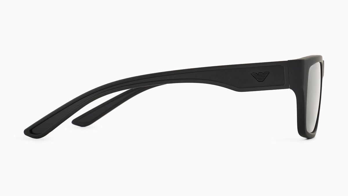 Emporio Armani EA4267U 500187 Noir mat caoutchouté - vue de côté